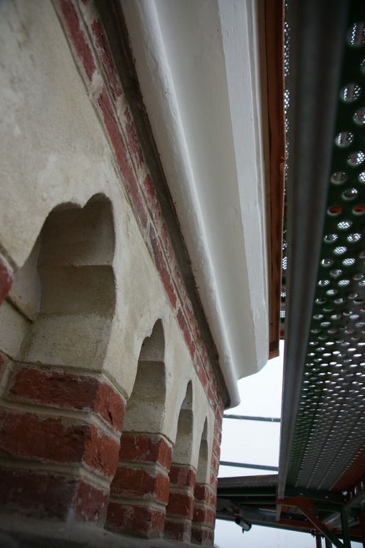 46 gesims farbanstrich