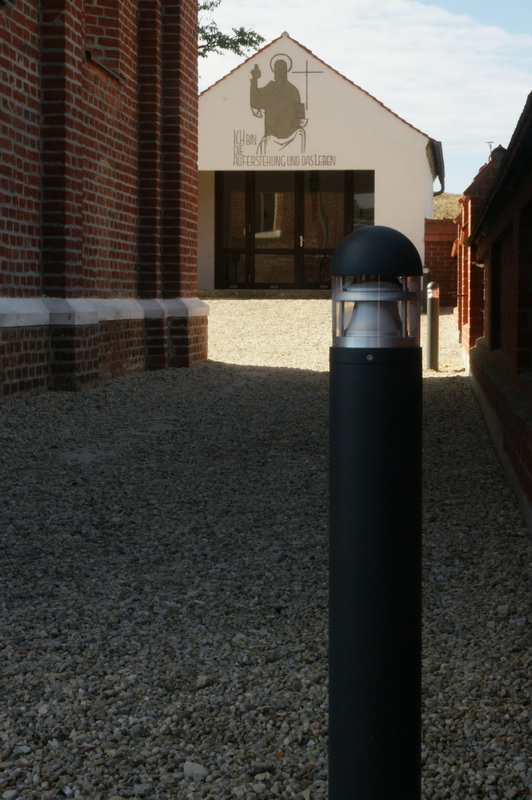 60 friedhof pollerleuchte